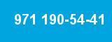 971 190-54-41 971 190-54-41
